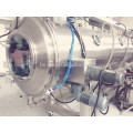 Liquid belt vacuum dryer/belt vacuum dryer for syrup